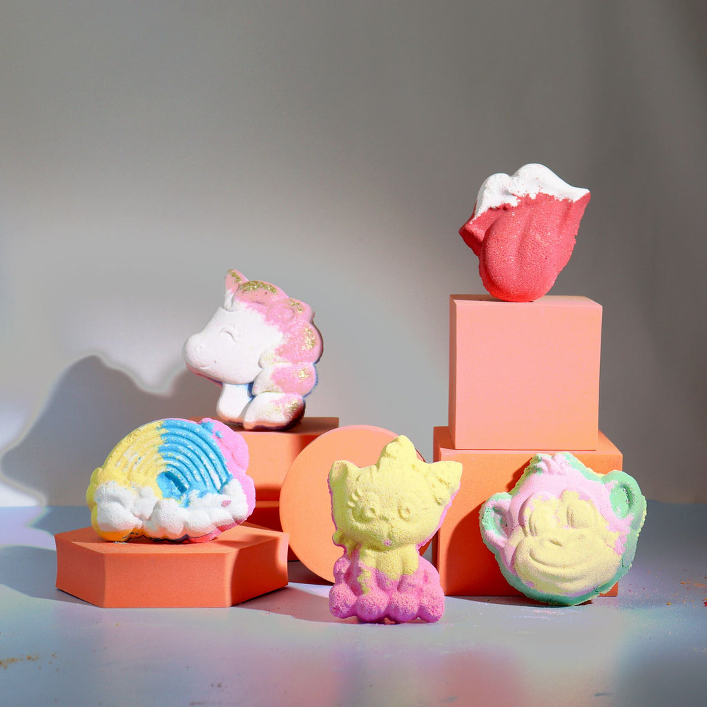 Unicorn Bathbomb 100g - Passion Fruit