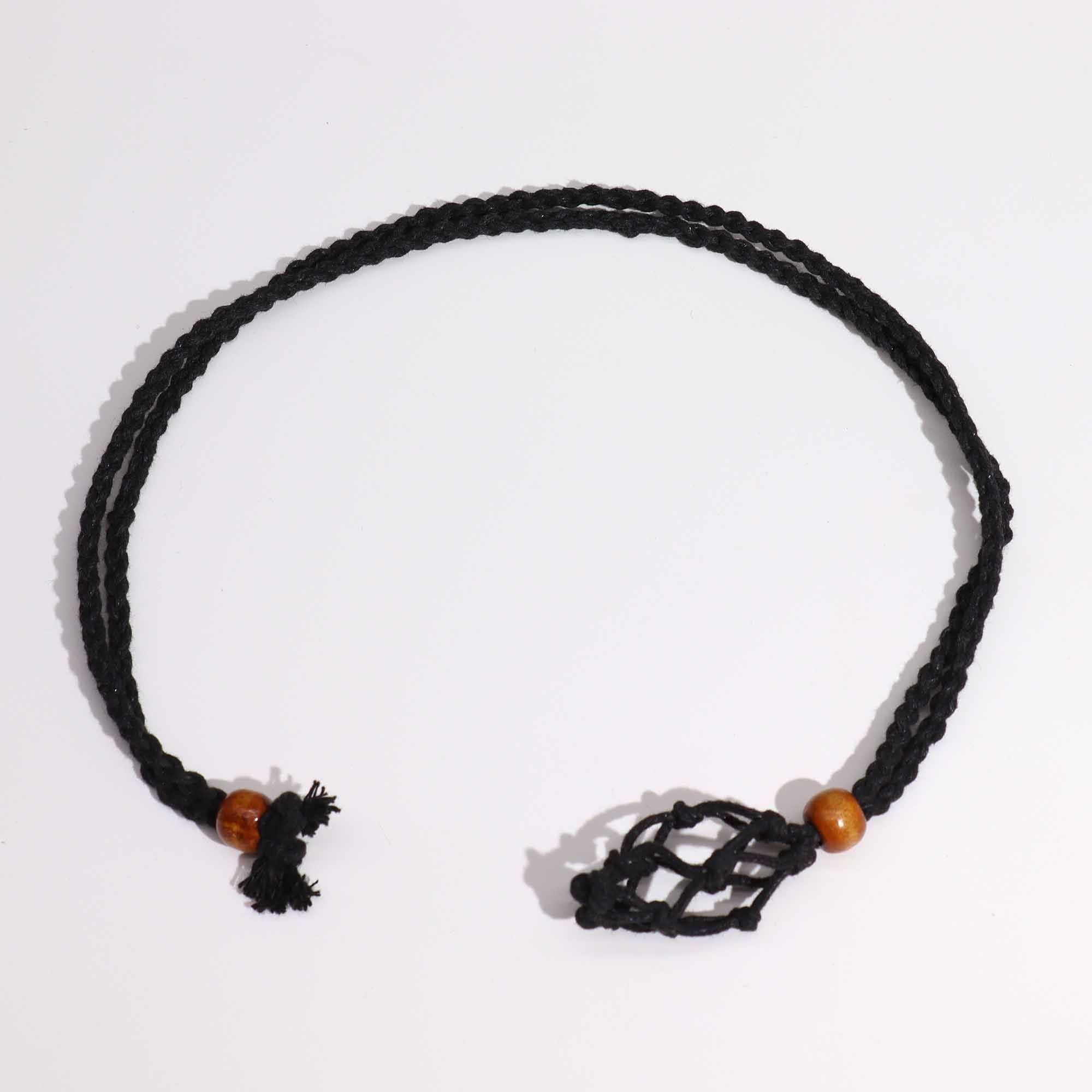 Crystal Gemstone Necklace Cord 45cm/18inch - Mix of 11 Colours