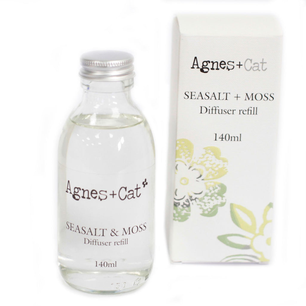 150ml Reed Diffuser Refill - Seasalt and Moss