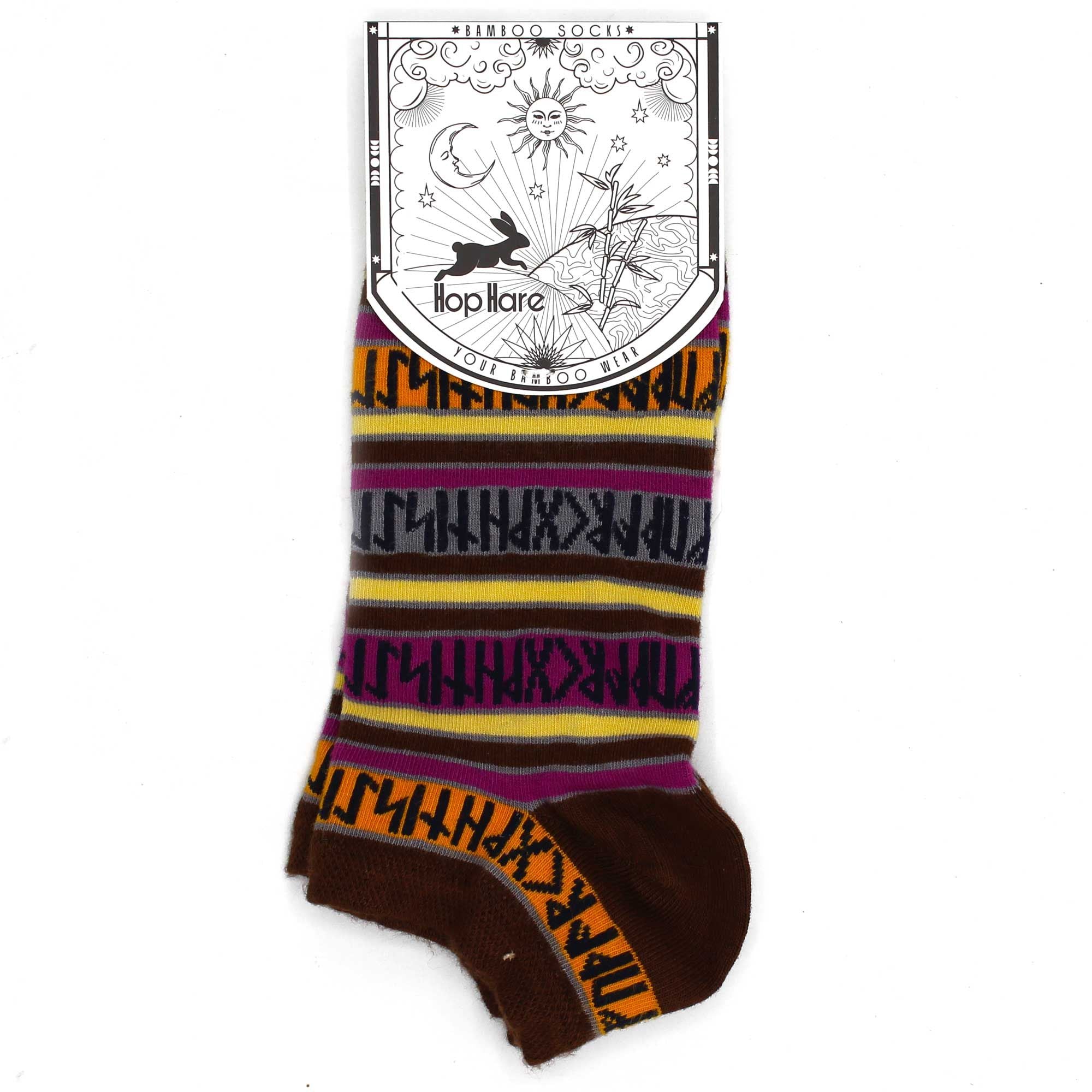 S/M Hop Hare Bamboo Socks Low (36-40) - Rune Stones