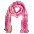 Nomad Sari Party Shine Pink Scarf – Gold Thread (180×50cm)