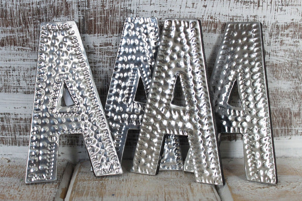 Sm Arty Aluminum Letters - A