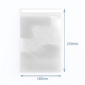 Poly-Prop Bag 160x250mm Reseal