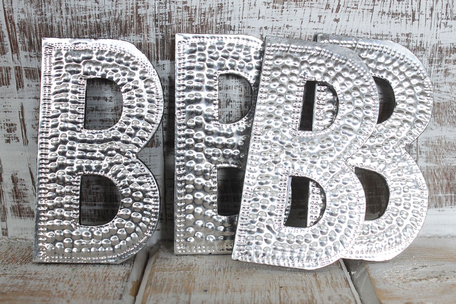Sm Arty Aluminum Letters - B