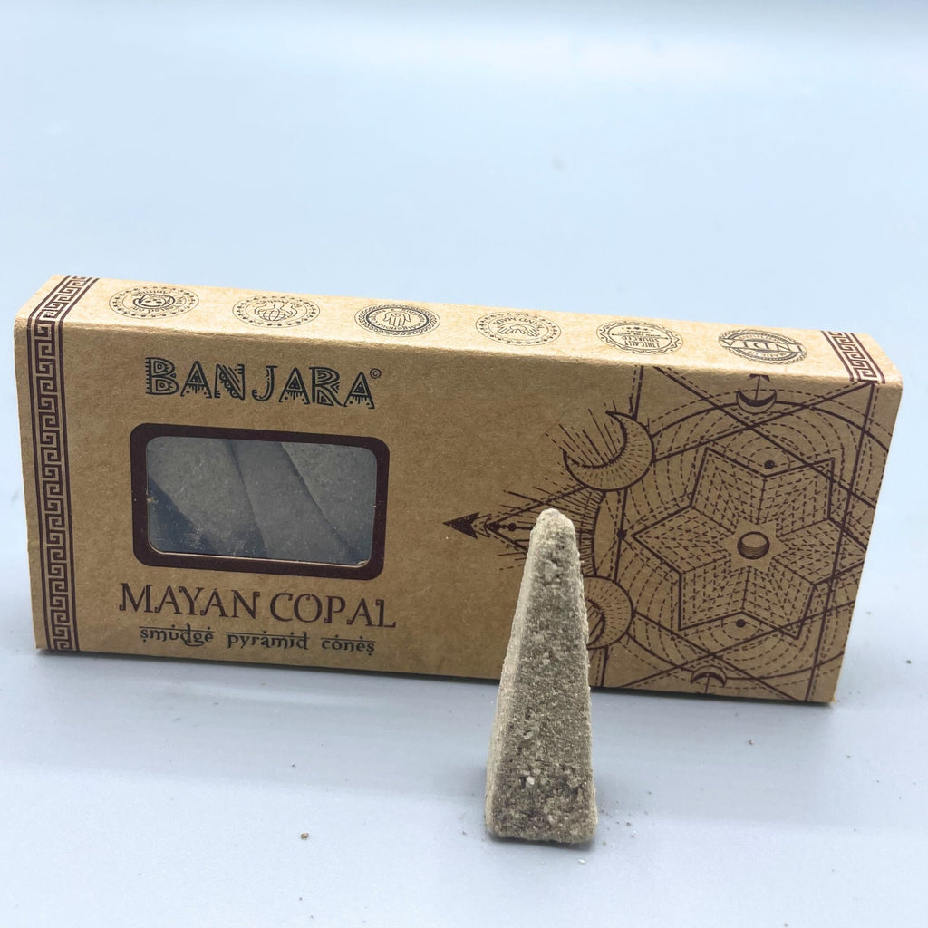 Banjara Smudge Pyramid Cones - Mayan Copal