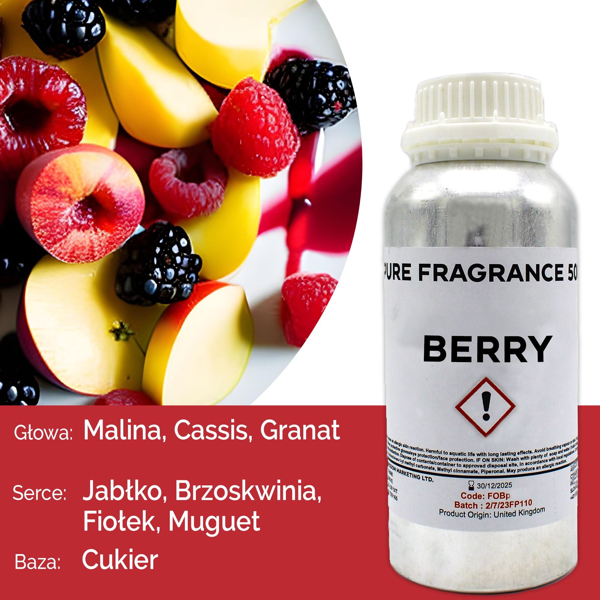 Berry Pure Fragrance Oil - 500ml