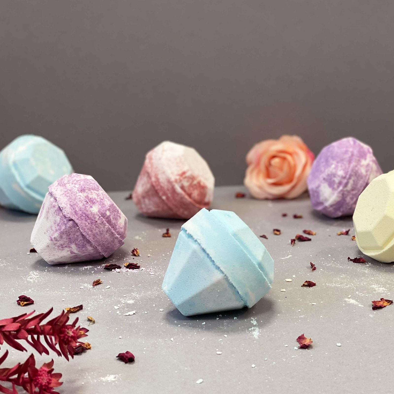 The Blue Belle Bath Gems