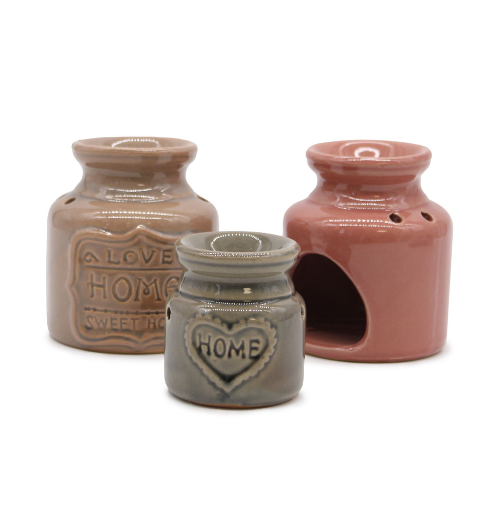 Lrg Home Oil Burner - Grey - Love Home Sweet Home