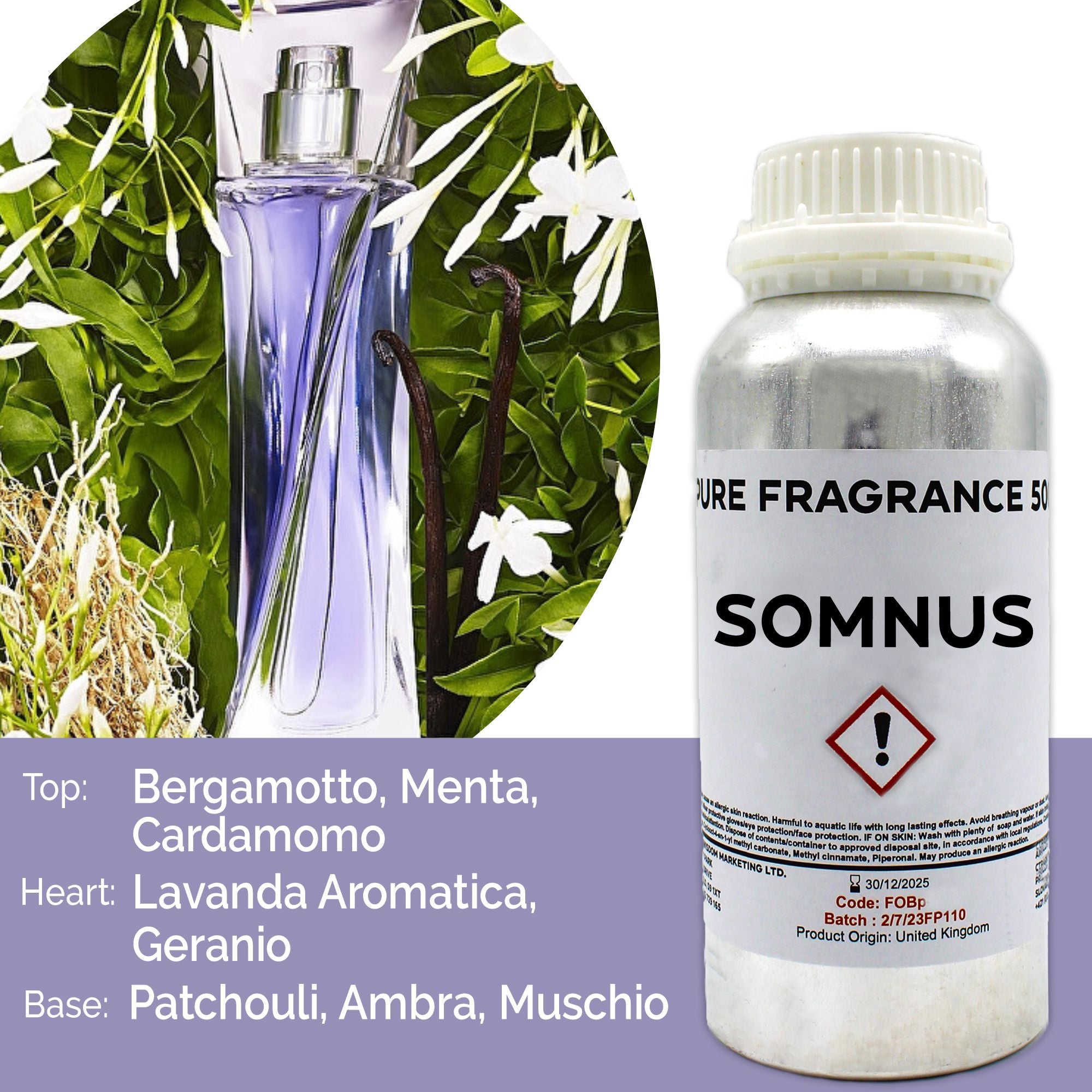 Somnus Pure Fragrance Oil - 500ml