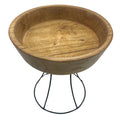 Elevated Teak Bowl 20cm - Medium Tray
