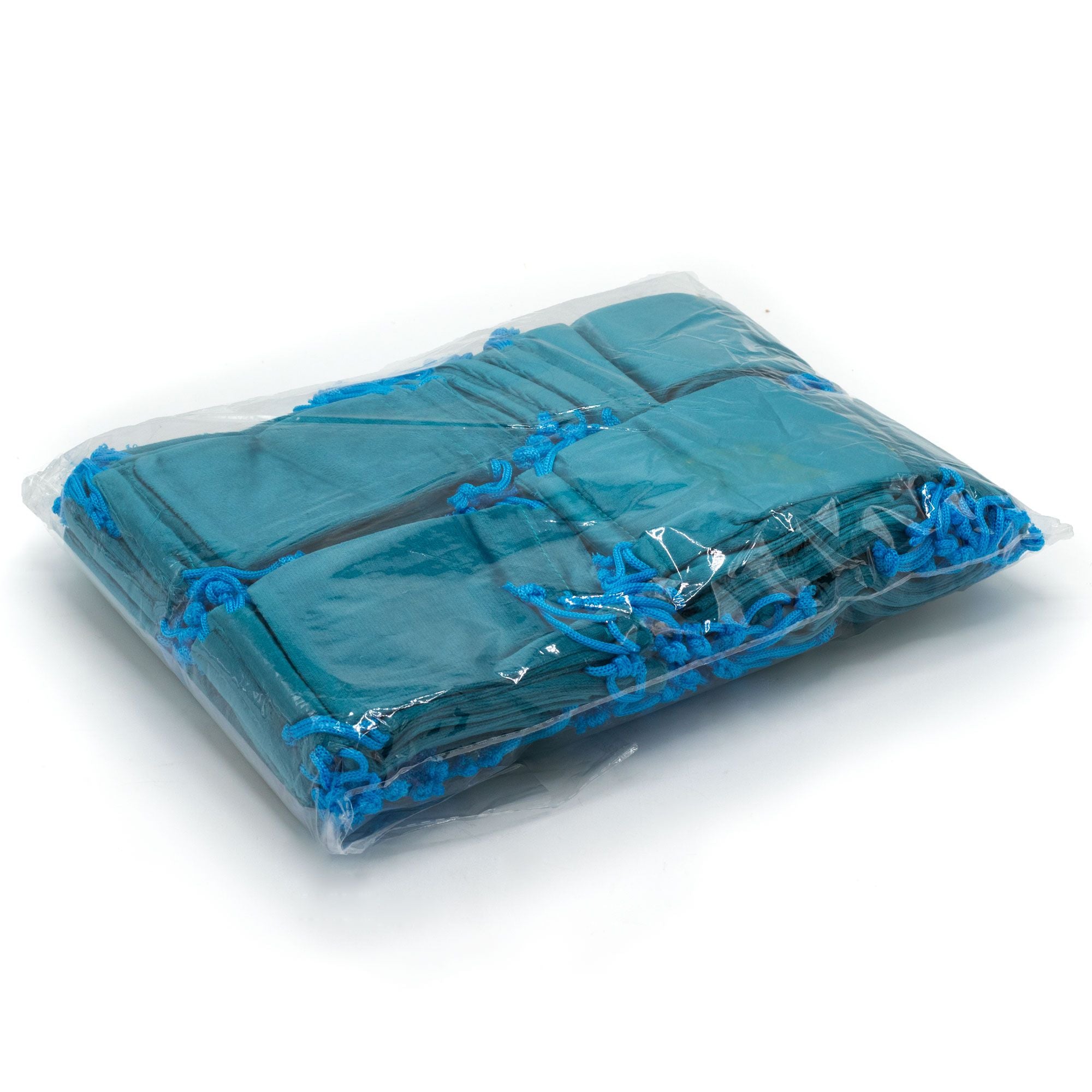 100x Large Velvet Pouch 9x12cm