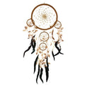 Bali Dreamcatcher - XLarge Round - Cream/Coffee/Choc