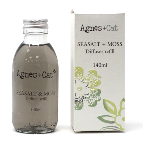 150ml Reed Diffuser Refill - Seasalt and Moss