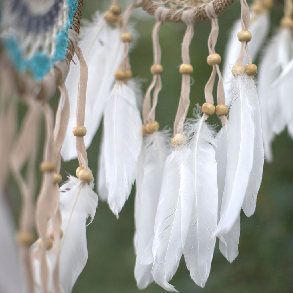 Pastel Pink Macramé Dream Catcher 9cm (asst. colours)
