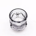 Set of 2 Buddha Faces Candle Jar - Midnight Grey