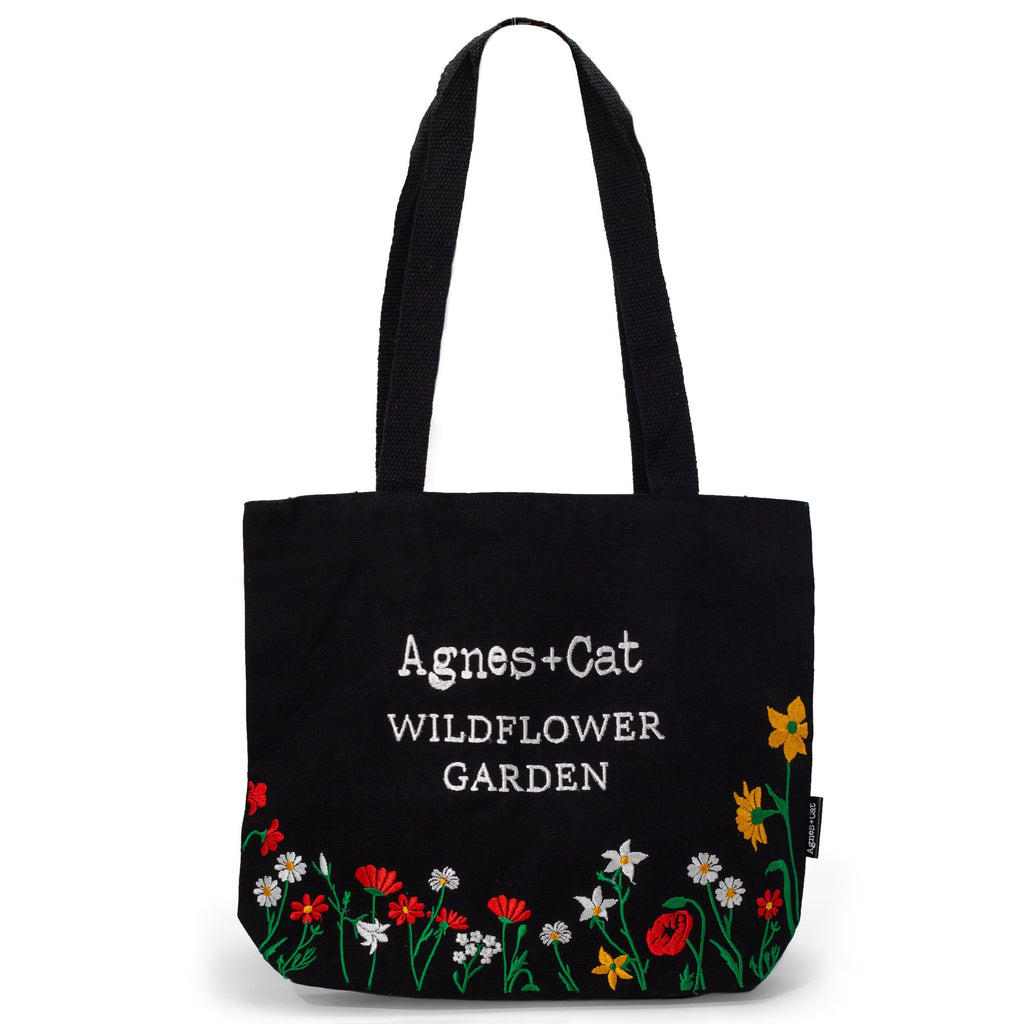 Garden Bag - Embroidery - Mushroom Garden
