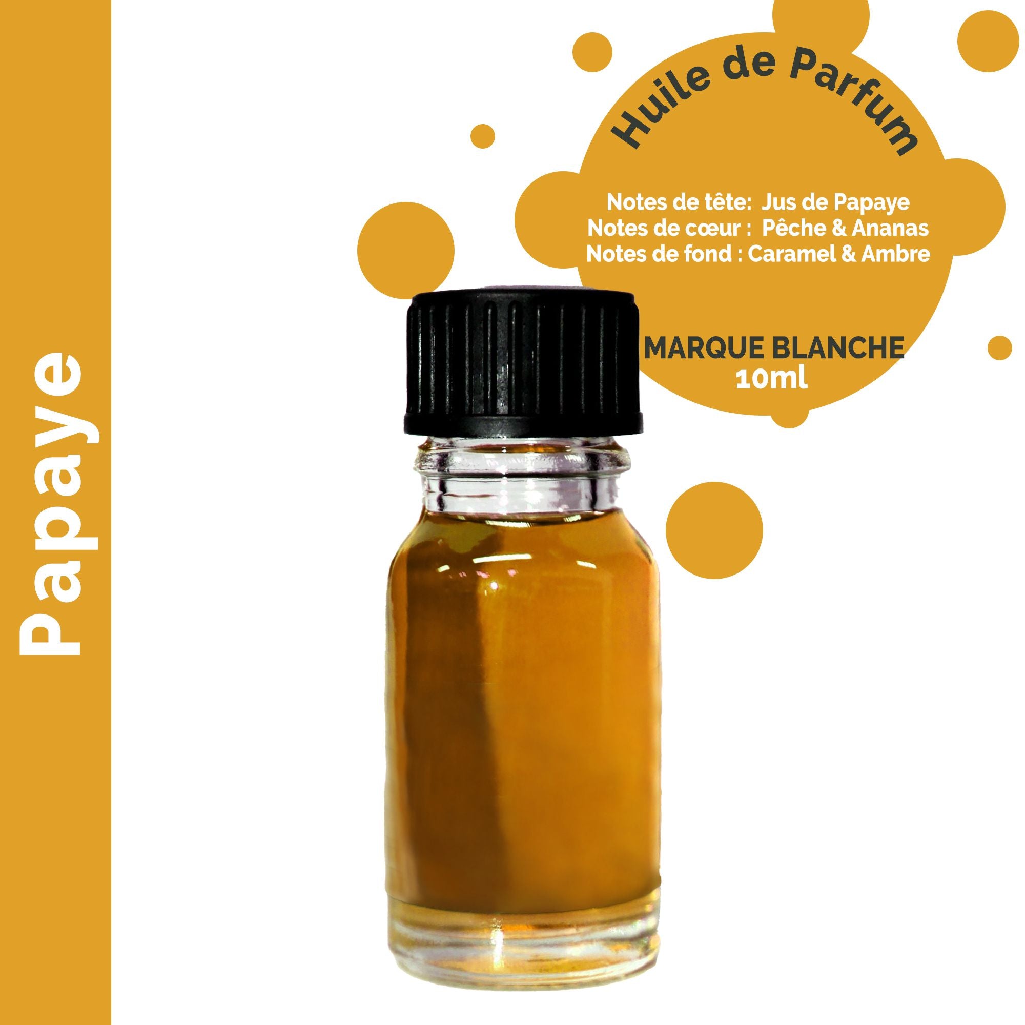 10ml Papaya Fragrance Oil 10ml - UNLABELLED