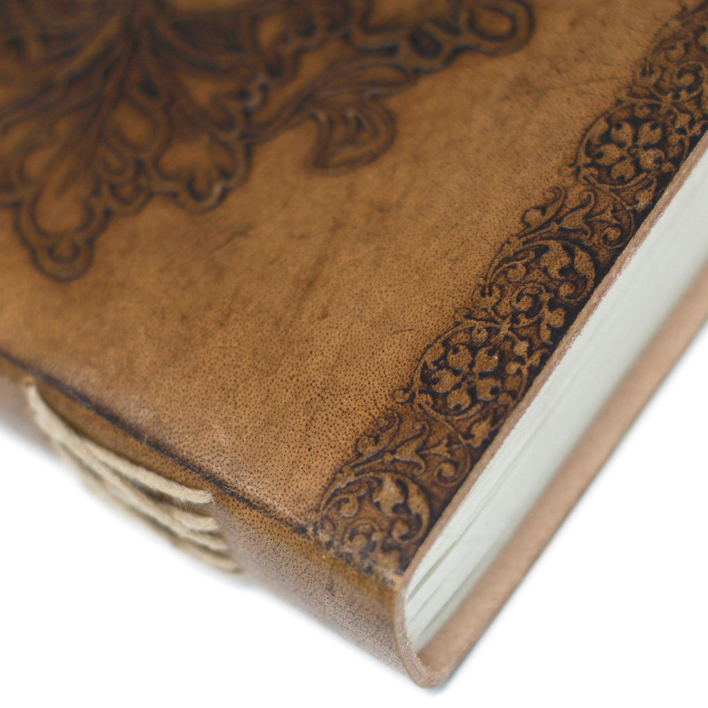 Leather Greenman Notebook (20x15 cm)