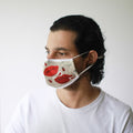 Reusable Fashion Face Covering - Oriental Poppies (Adult)