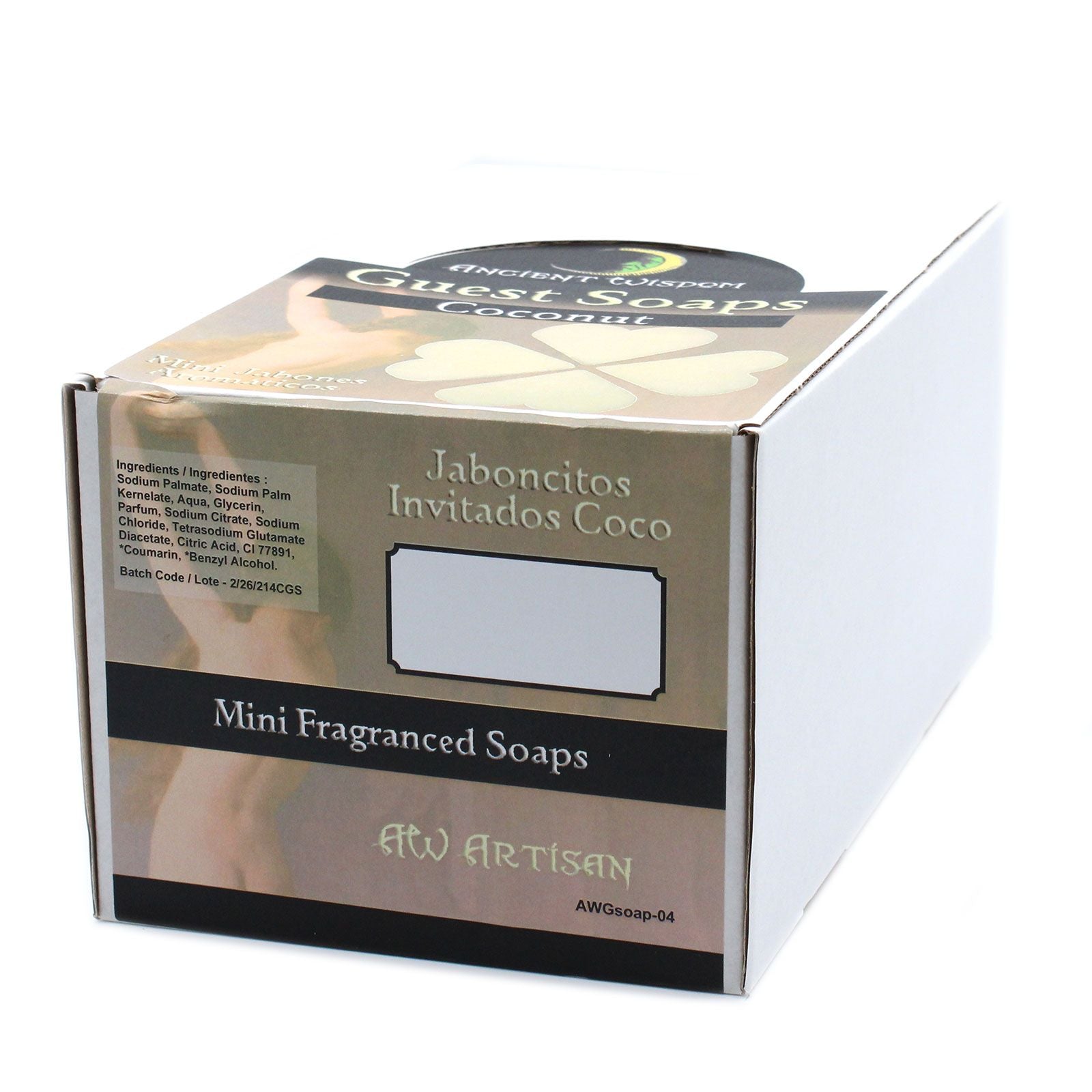 Heart Guest Soaps - Coconut
