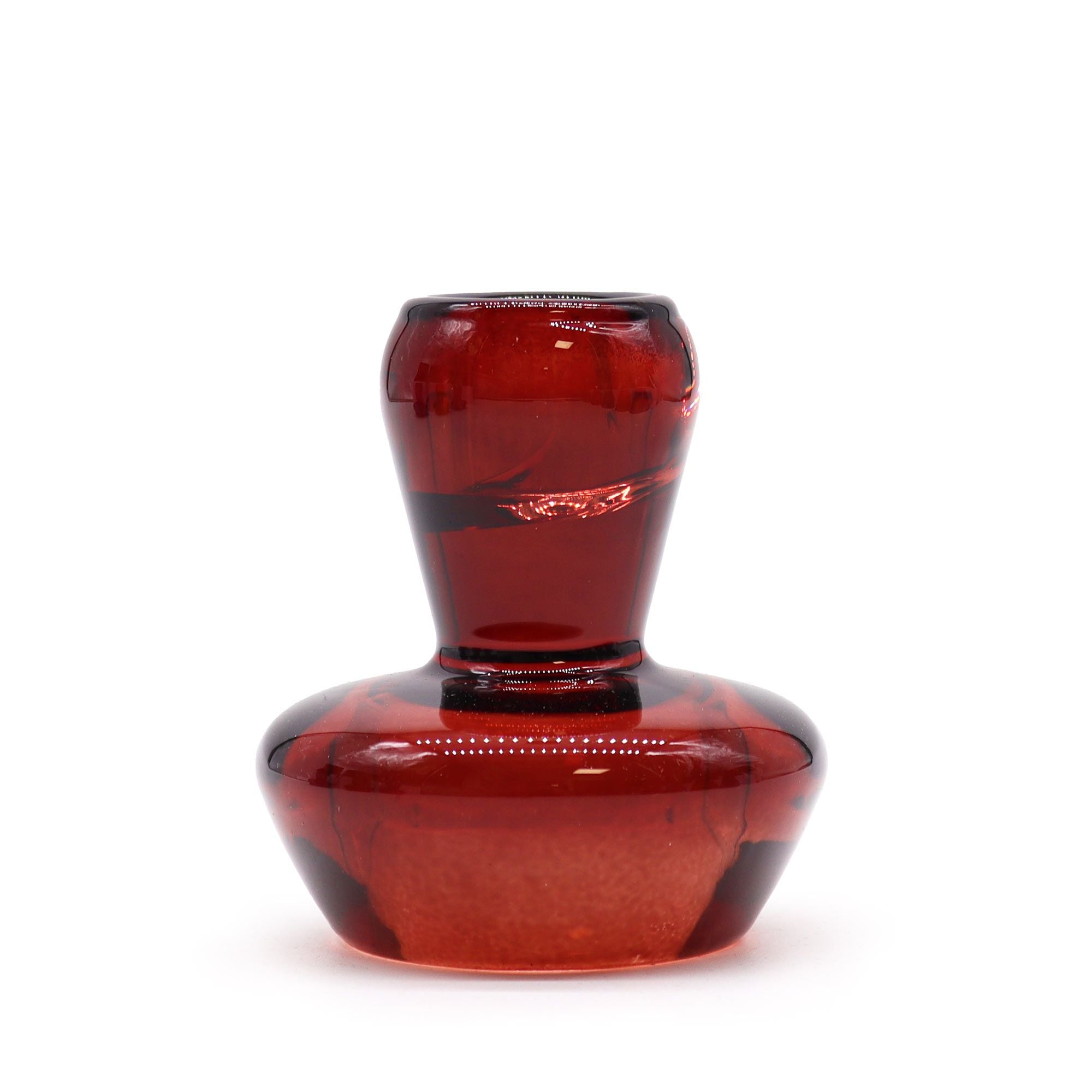 Set of 2 Mushroom Flip Dinner Candle / Tealight Holder - Vampire Red