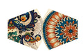 Reusable Fashion Face Covering - Golden Leaves (Adult)