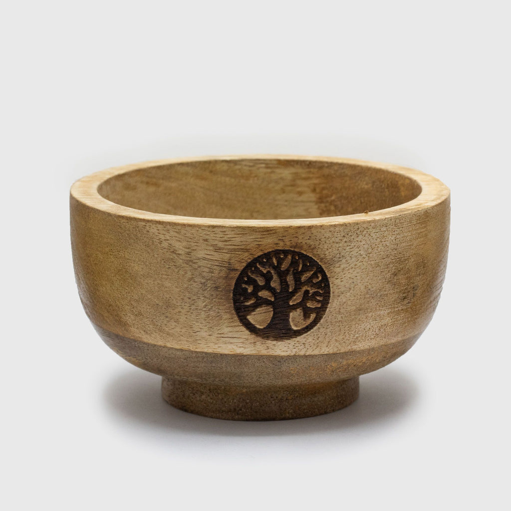 Small Ritual Bowl Incense Cone Holder 11x6.cm - (asst esoteric)