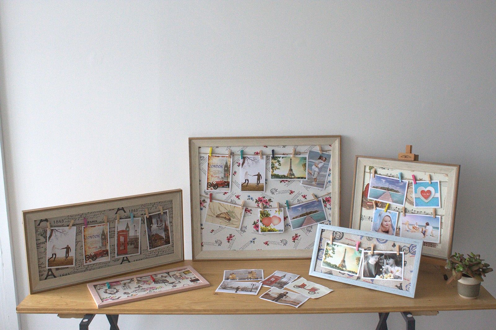 Lrg DIY Peg Photo Frames - Mozart