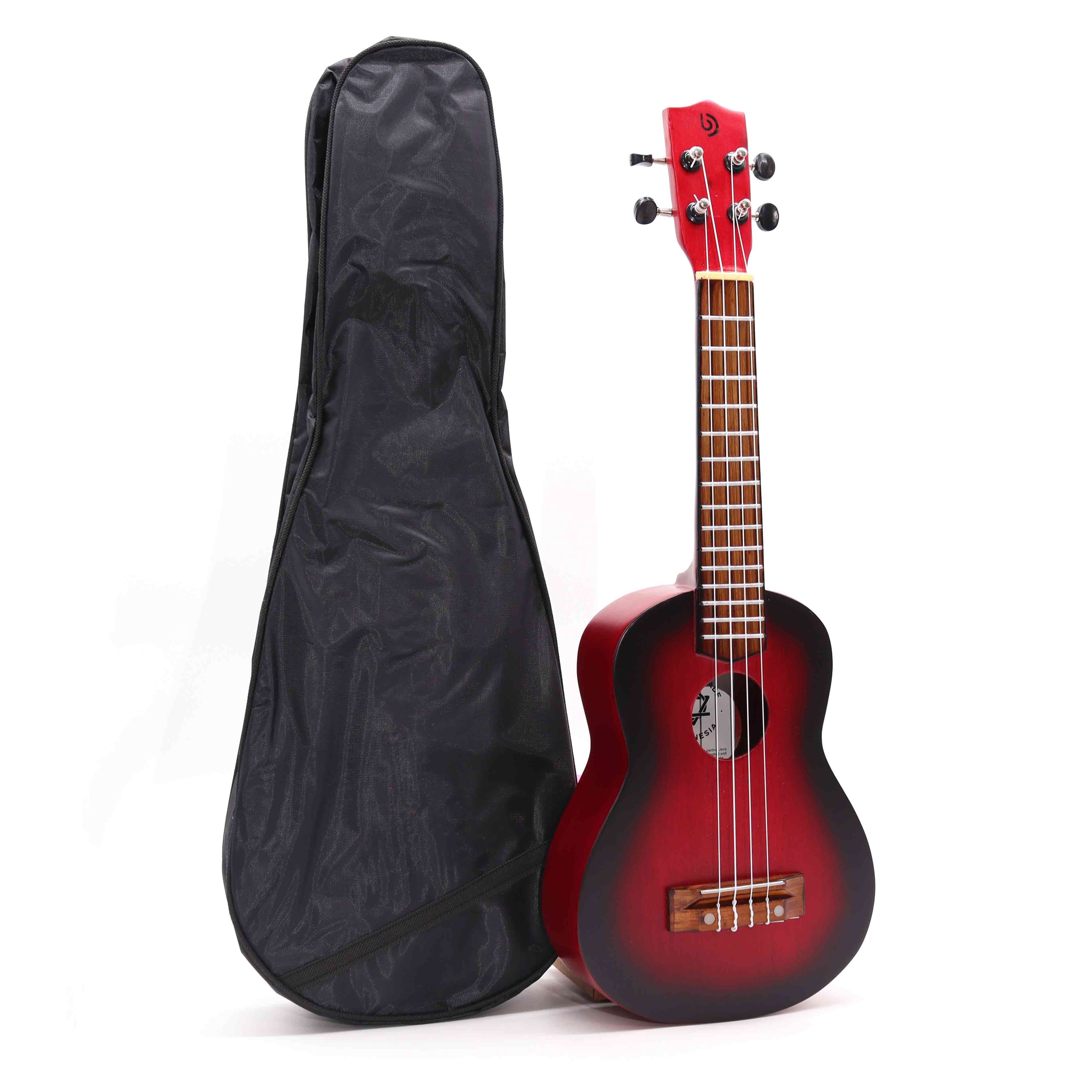 Artisan Made Ukulele - Natural Sunburst Finish (4 String)