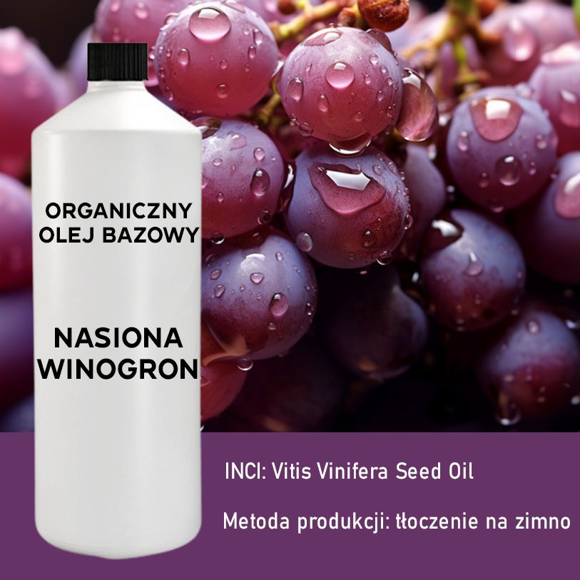 Organic Grapeseed Oil 1 Litre
