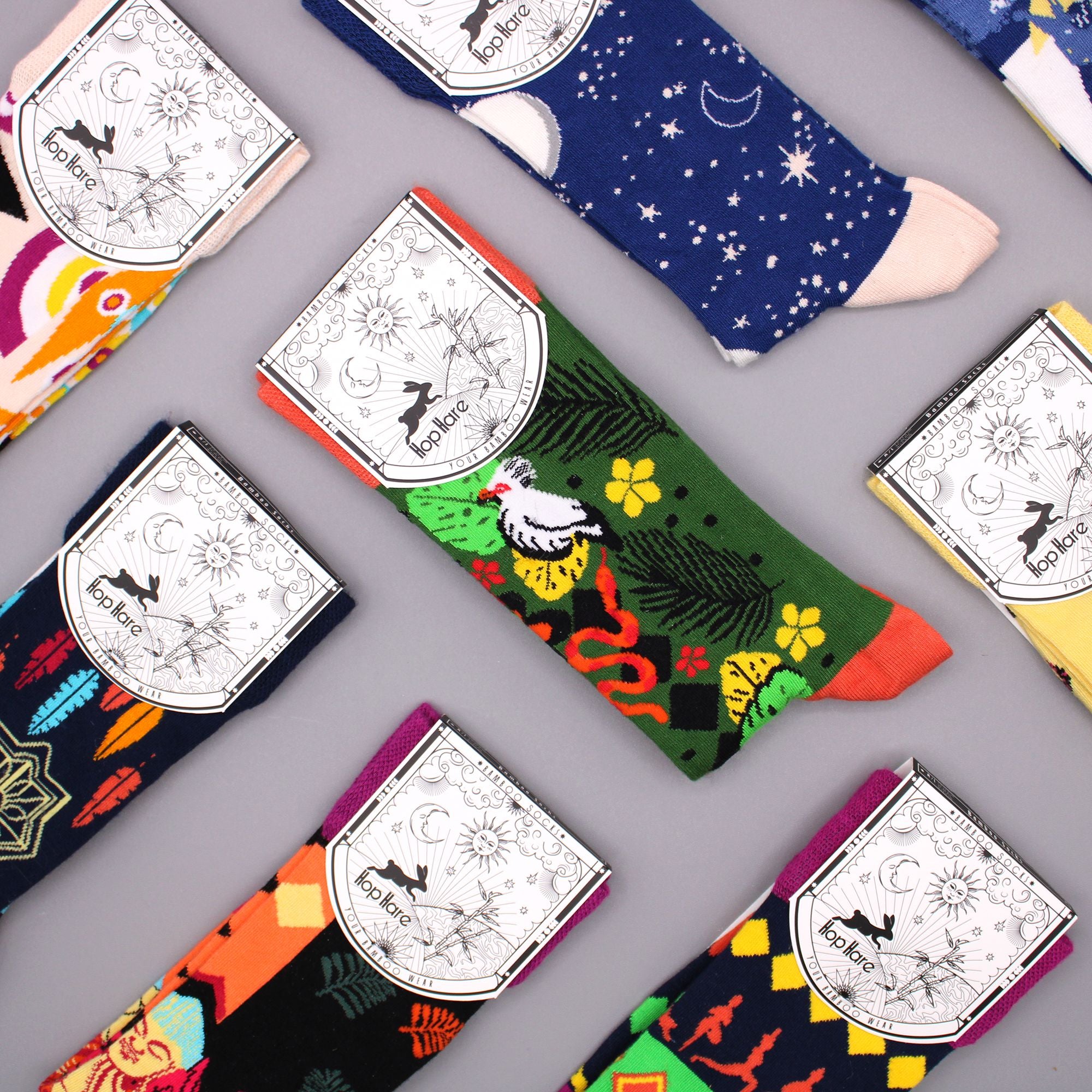 Hop Hare Bamboo Socks (36-40) - Dreamcacher