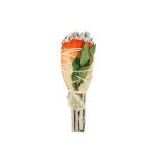 Smudge Stick - Cleansing Energy Sage Torch (citrine) 10cm