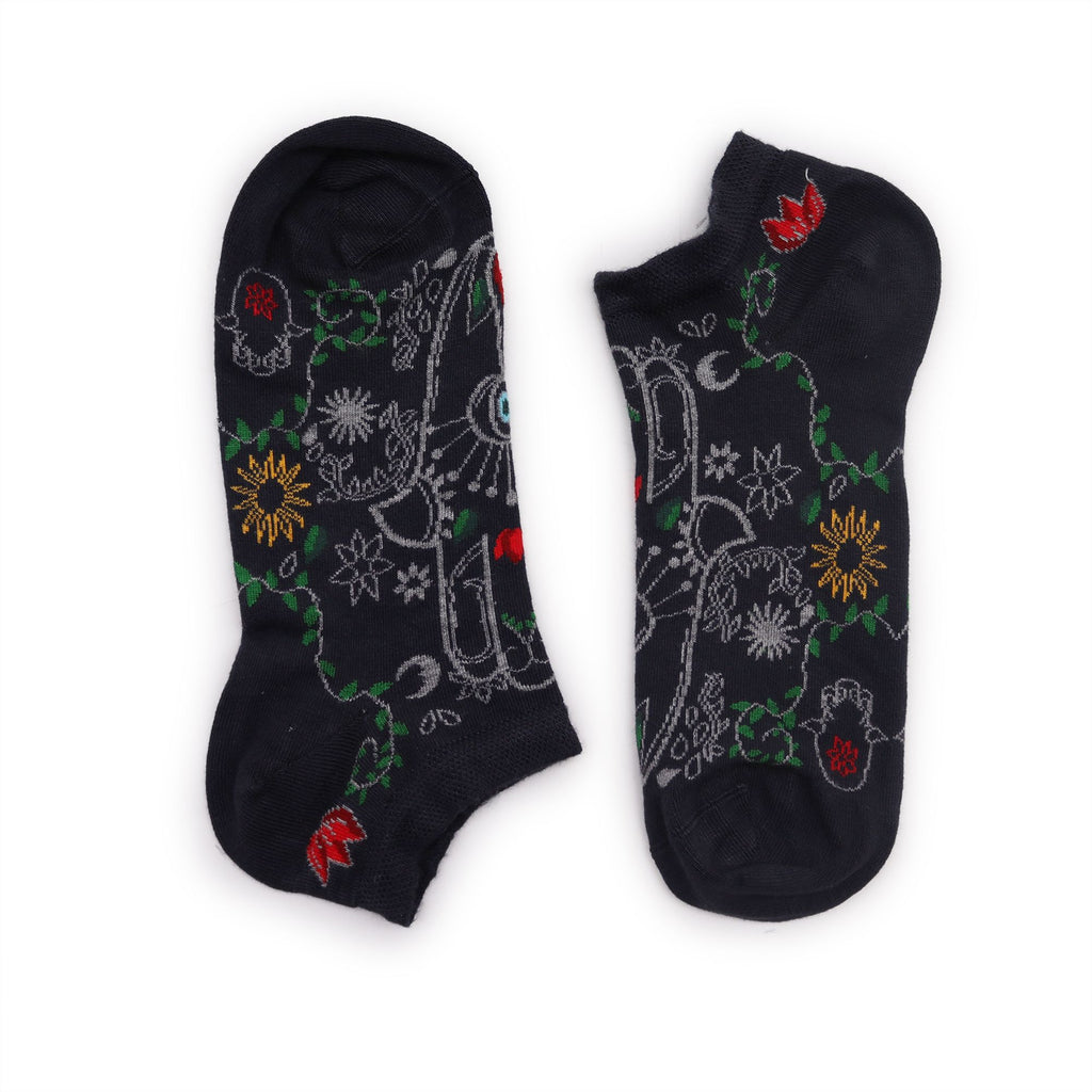S/M Hop Hare Bamboo Socks Low (36-40) - Hamsa