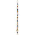 Indian Chimes - Brass OM with Chakra Beads String Bells - 53cm