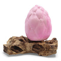 DriftGlow Lamp Crackle Lotus Flower Shade - Purple
