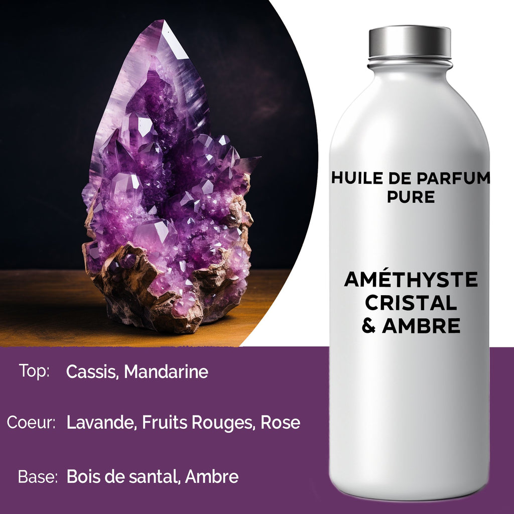500ml (Pure) FO - Amethyst Crytal & Amber