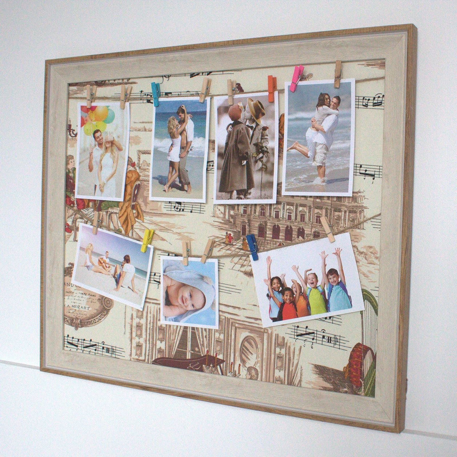 Lrg DIY Peg Photo Frames - Paris