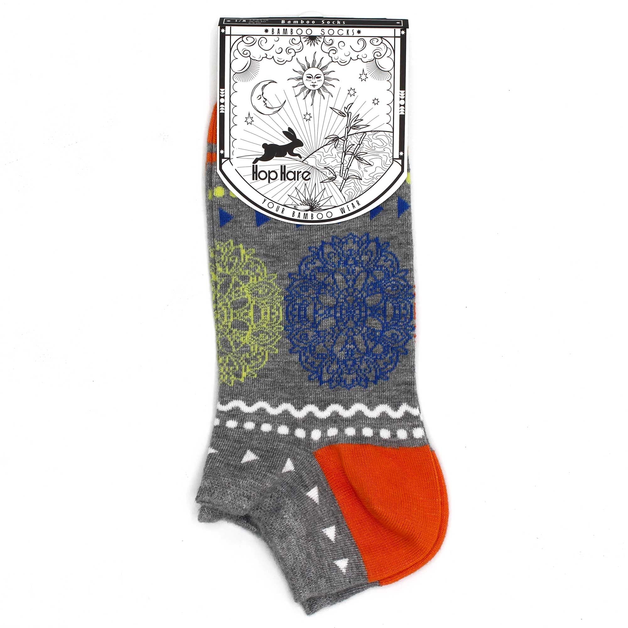 S/M Hop Hare Bamboo Socks Low (36-40) - Flowers of Life