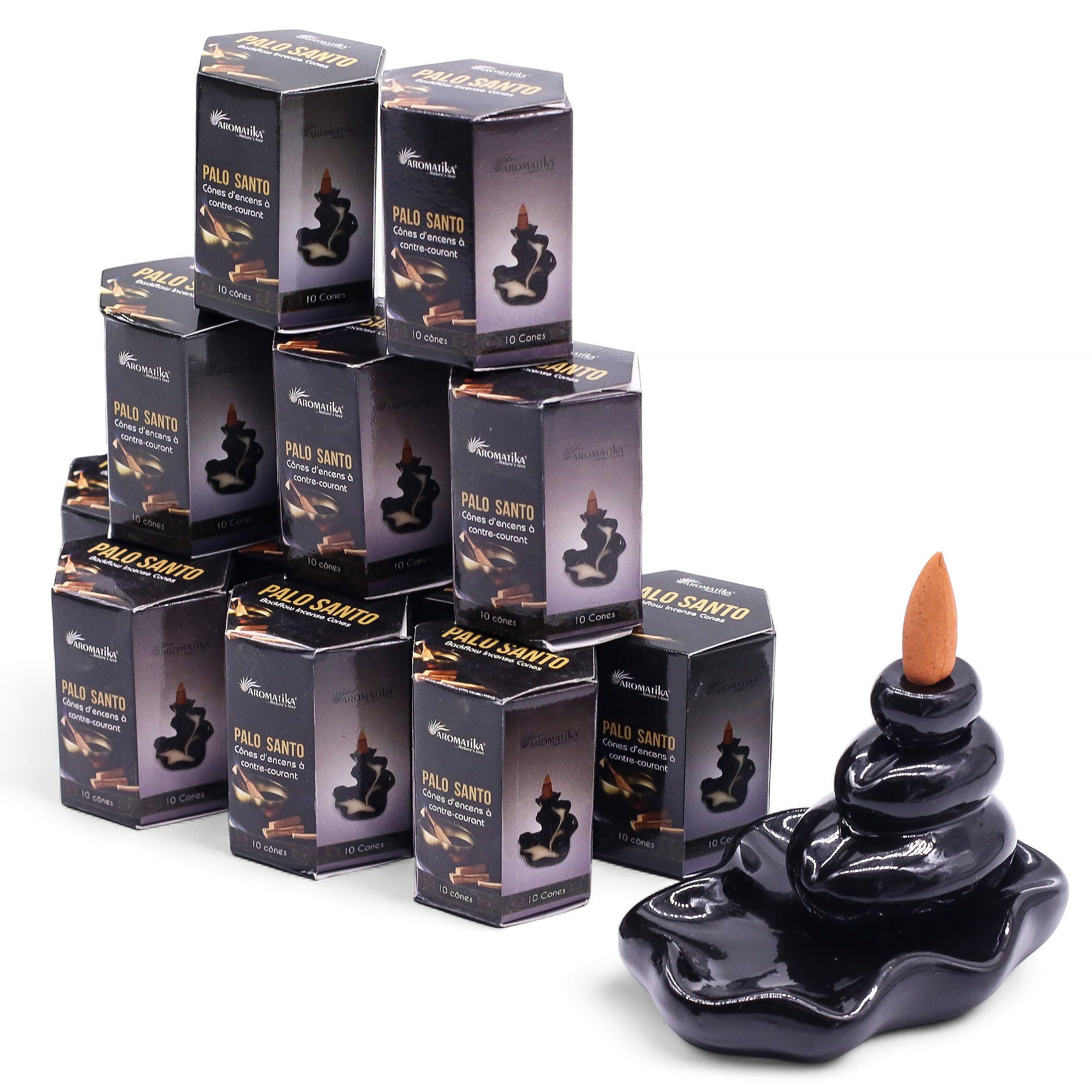 Masala Backflow Incense pack of 10 - Palo Santo
