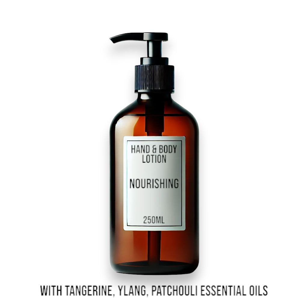 Tangerine, Ylang & Patchouli Hand & Body Lotion 250ml - Unlabelled