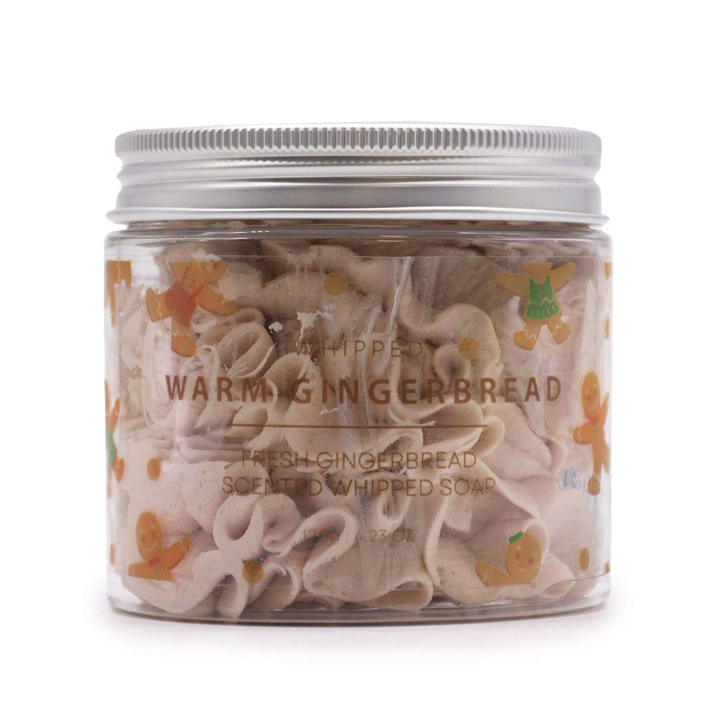 Warm Gingerbread Whipped Cream Soap 120g